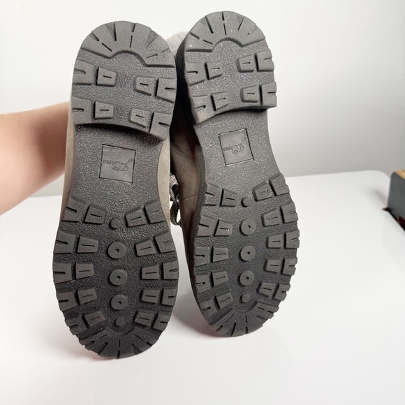 J. Crew Nordic Boots Gray Suede 8M - Picture 3 of 10